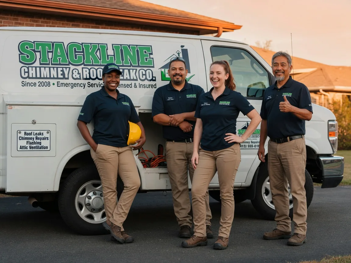 Chimney flashing repair company in Lake Milton, OH